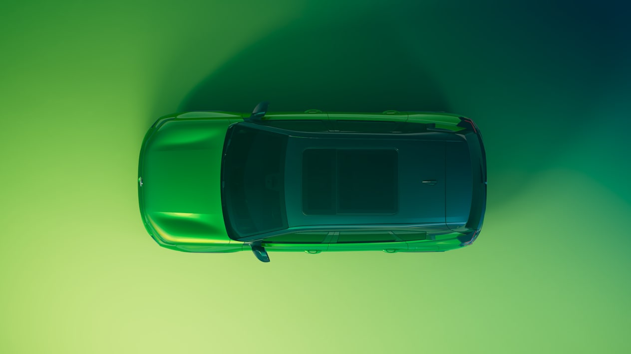 Citroën C5 Aircross 2025 : vue de dessus