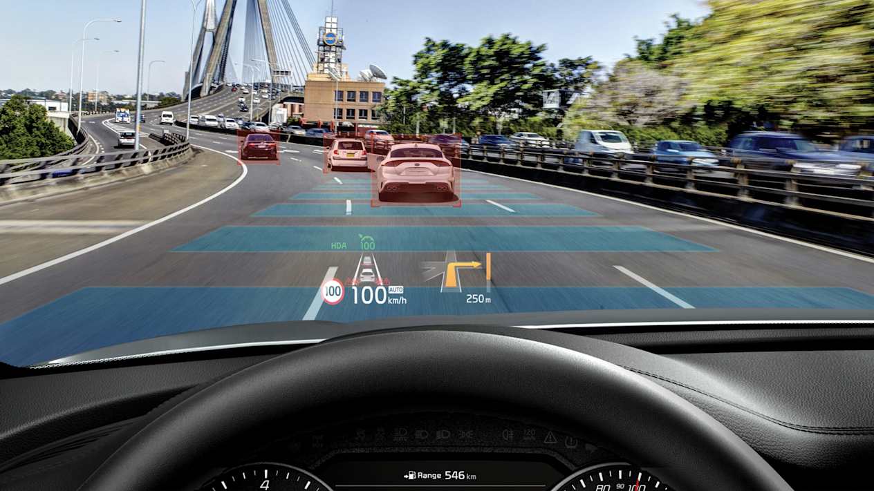 Kia Stinger 2021 : Affichage tête haute et conduite semi autonome