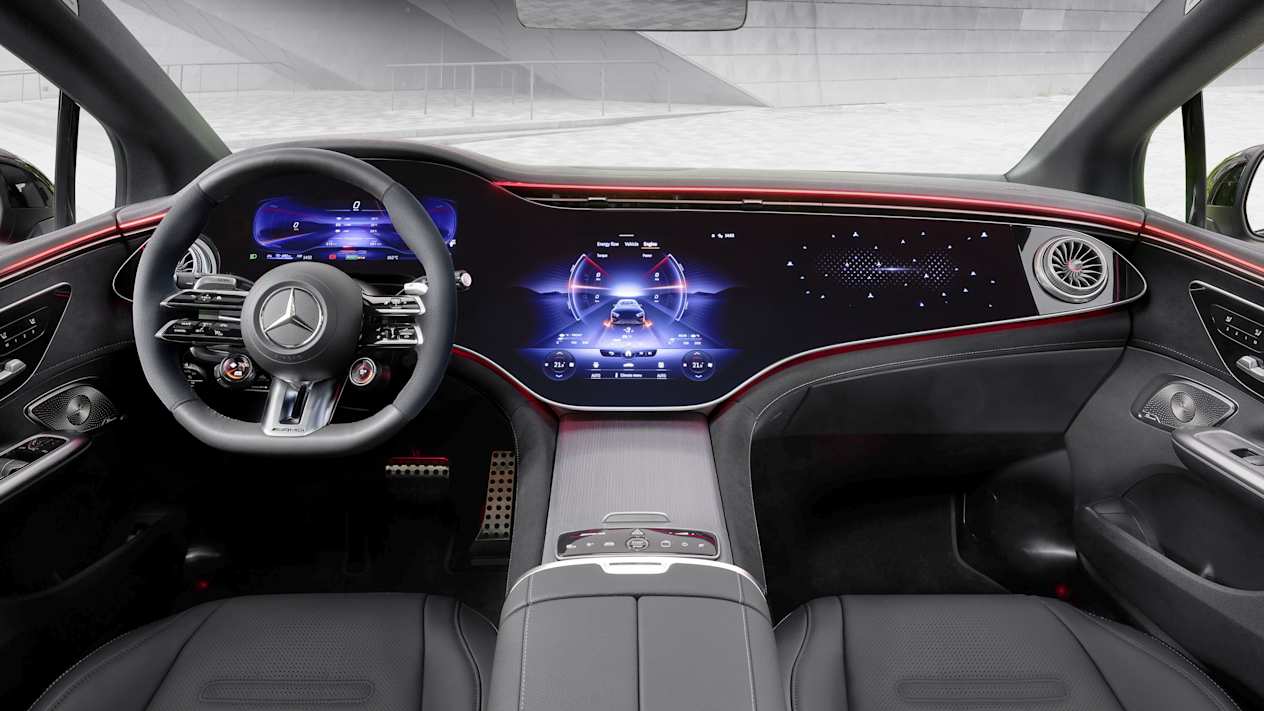 Mercedes-AMG 43 4Matic : Intérieur place centrale arrière