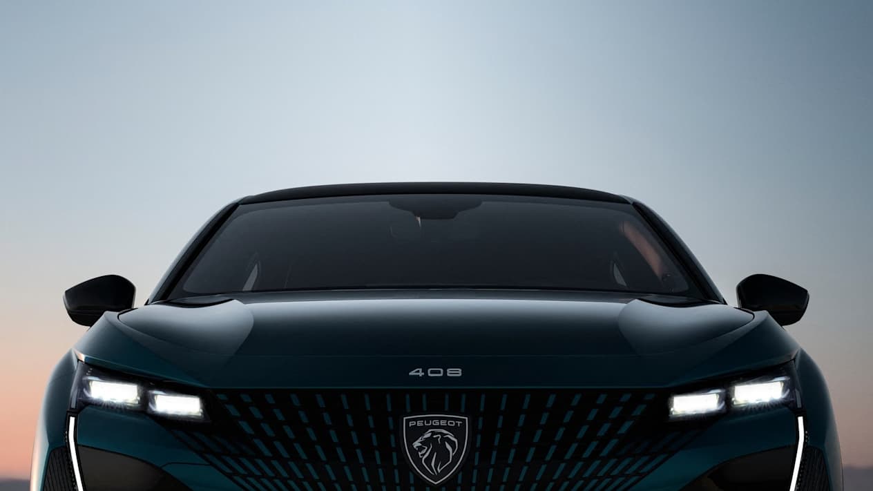 Nouvelle Peugeot 408 : Face avant dans l'ombre