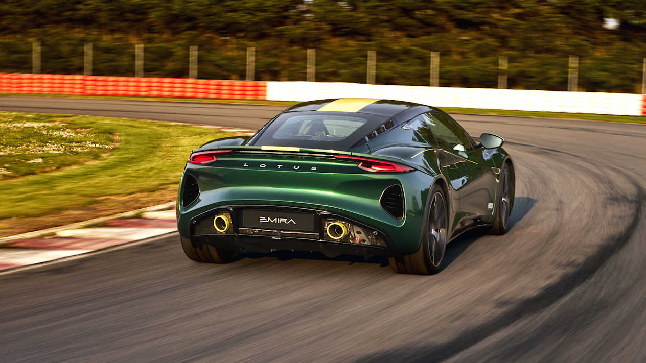 Lotus Emira Clark Edition arrière
