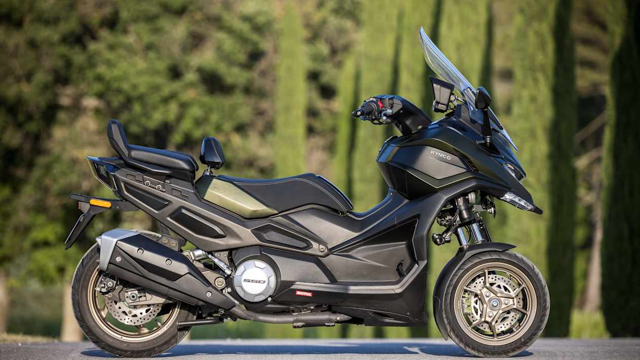 Kymco CV3 2024 : profil droit statique