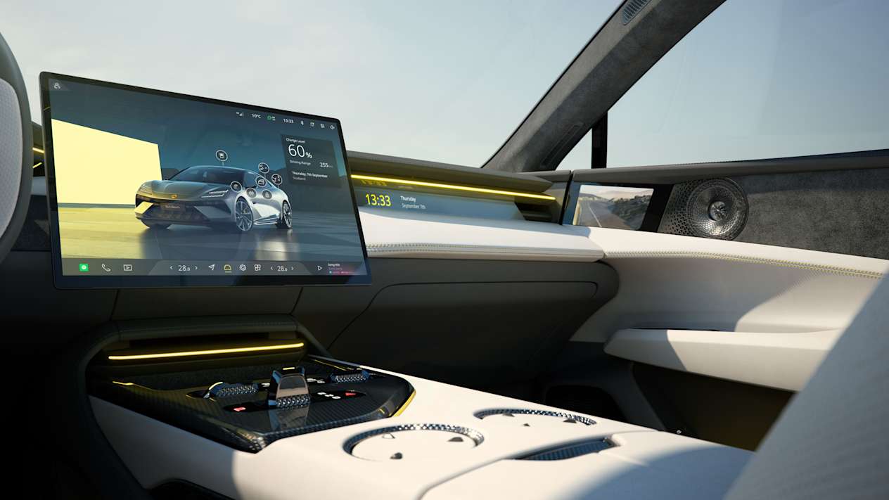 Lotus Emeya : console centrale
