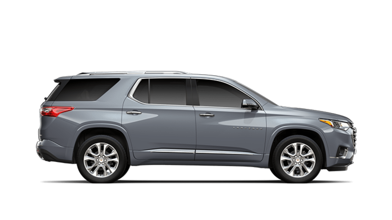 Chevrolet Traverse side view Chevrolet Traverse side view