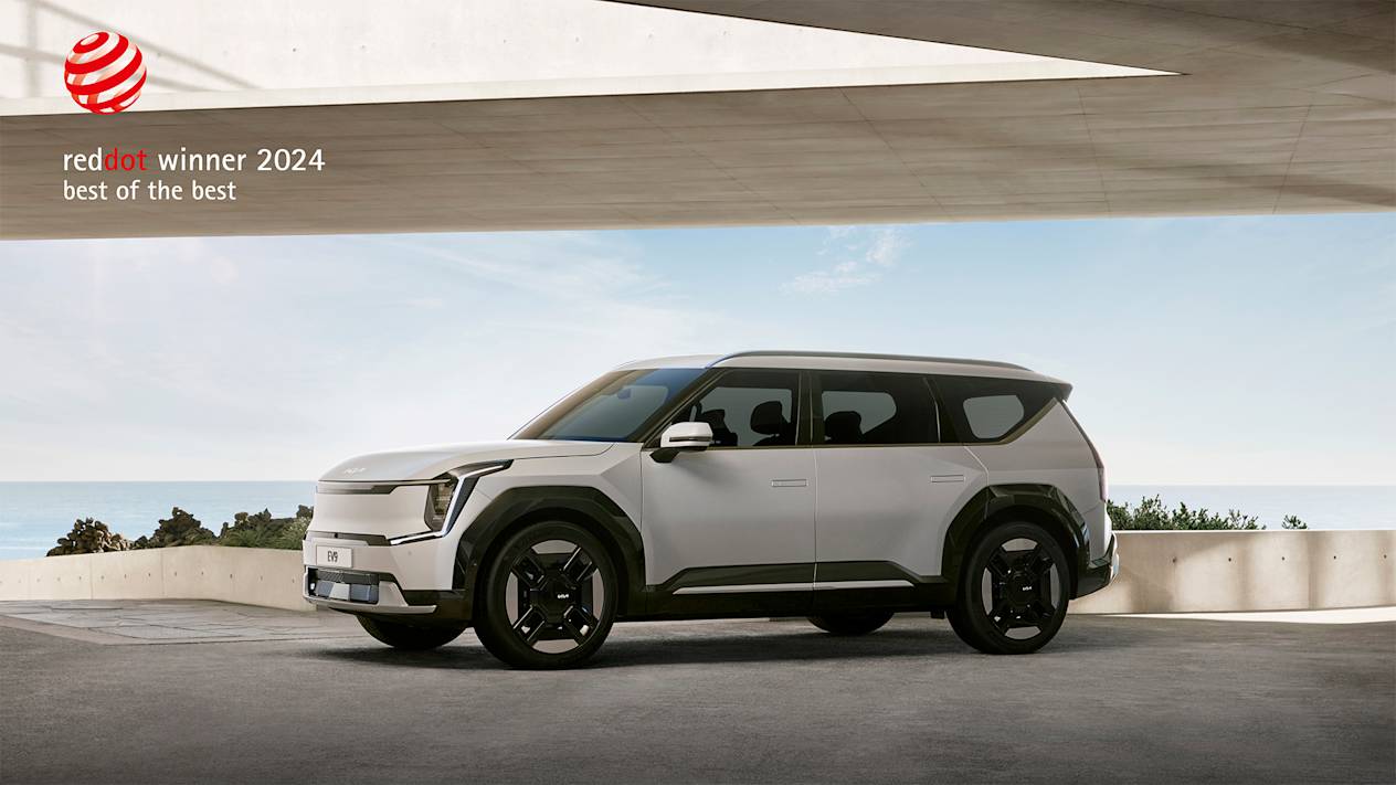 Kia Wins coveted red dot award