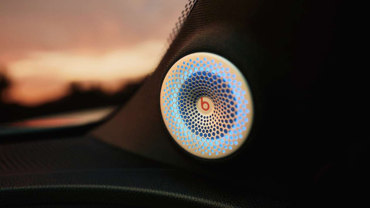 Smart #3 Brabus 2023 : détail enceintes Beats
