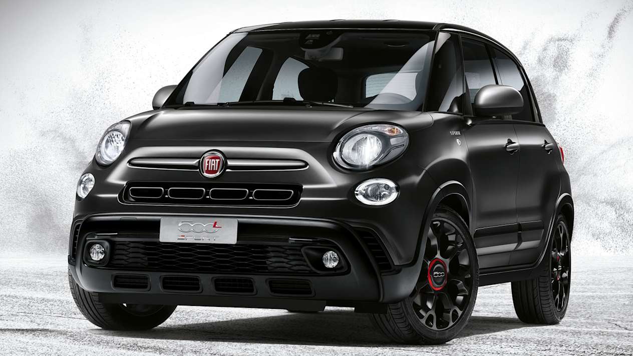 Fiat 500L : Trois quart avant