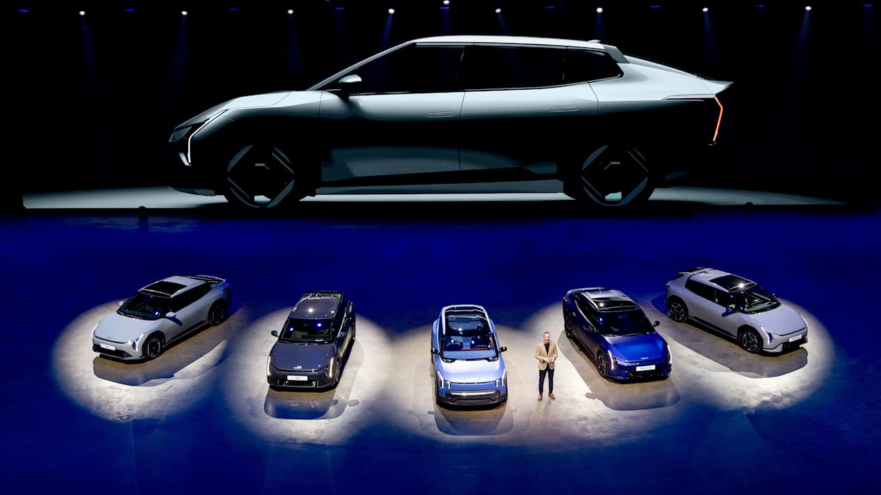 Kia unveils EV4 and EV2