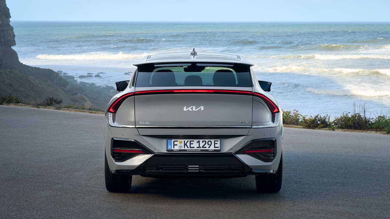 Kia ev6 2025 : face arriere