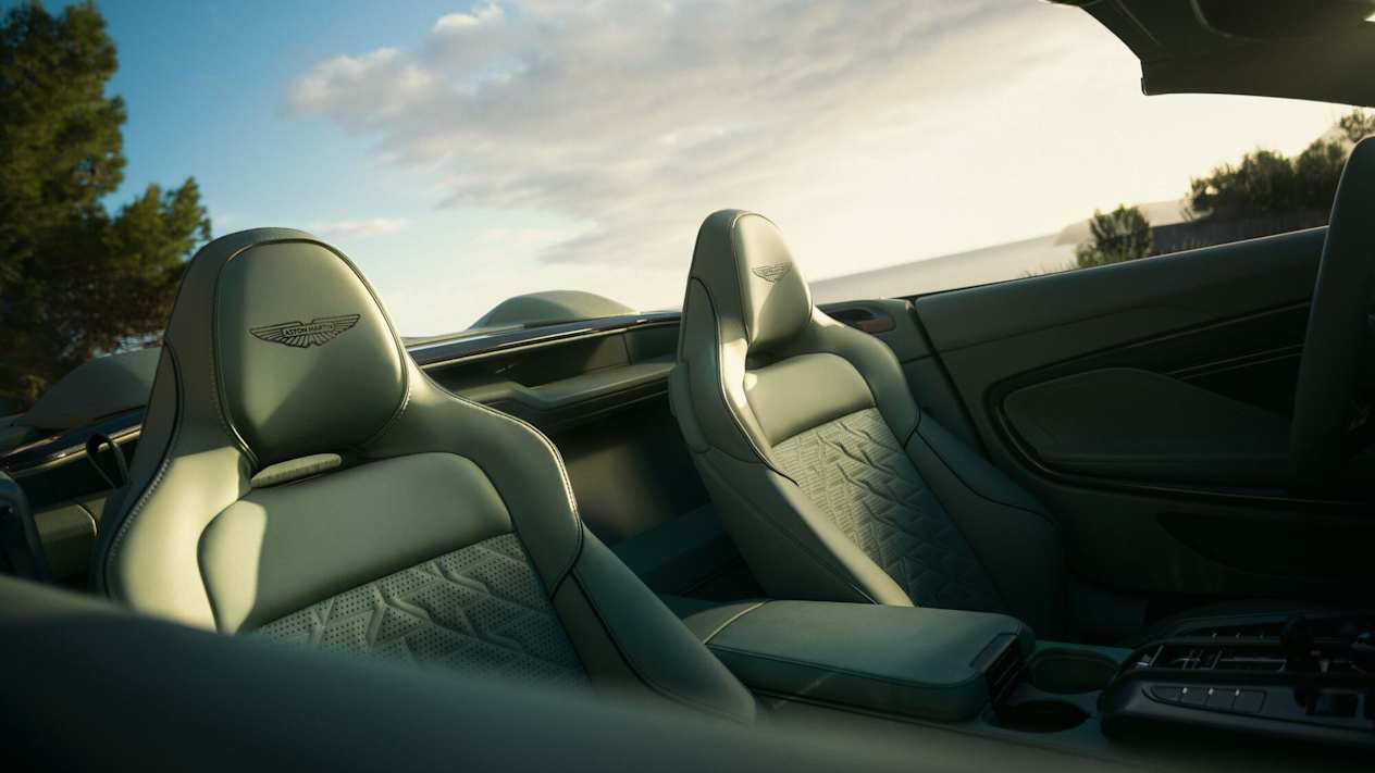 Aston Martin Vanquish Volante sièges