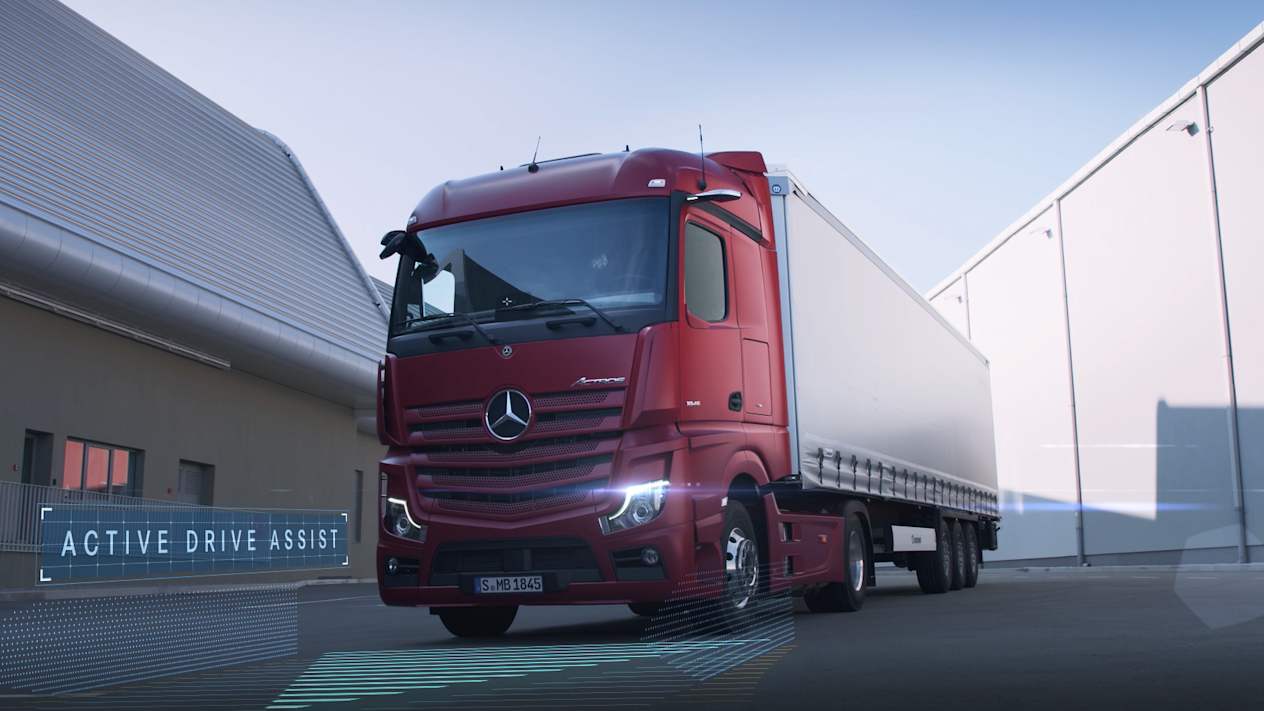 Mercedes-Benz Actros - Active Drive Assist