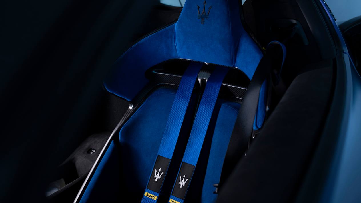 Maserati GT2 Stradale : siège baquet