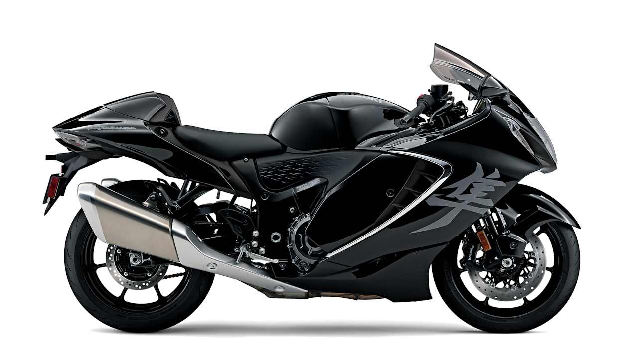 Suzuki Hayabusa 2023 GLASS SPARKLE BLACK (KGL)