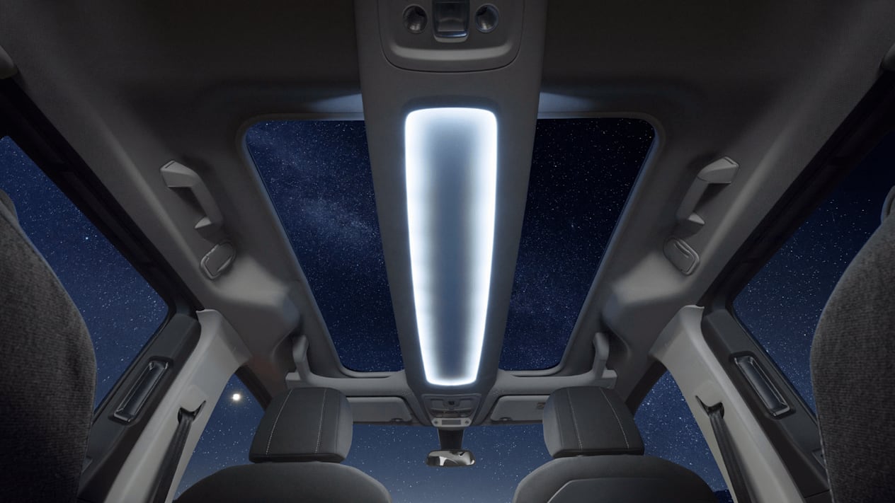 Opel Combo-e Life : toit vitré
