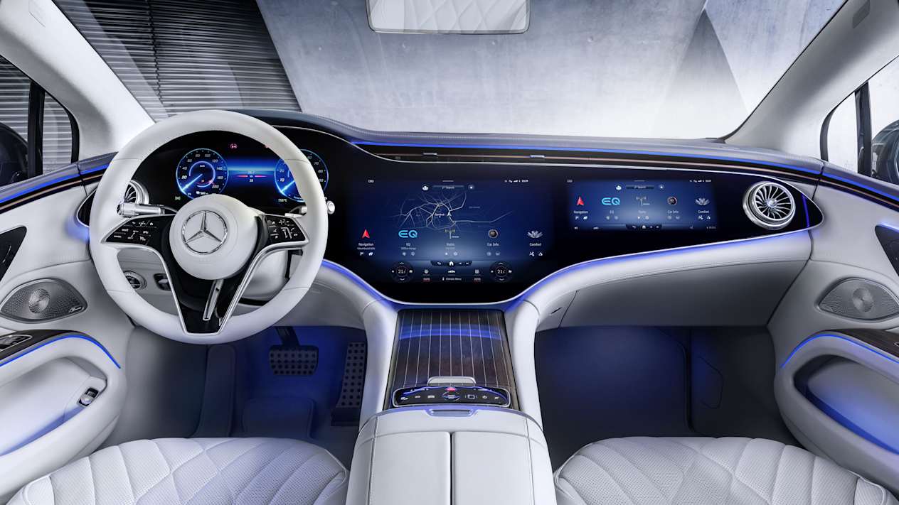Nouvelle EQS de Mercedes-EQ : Intérieur