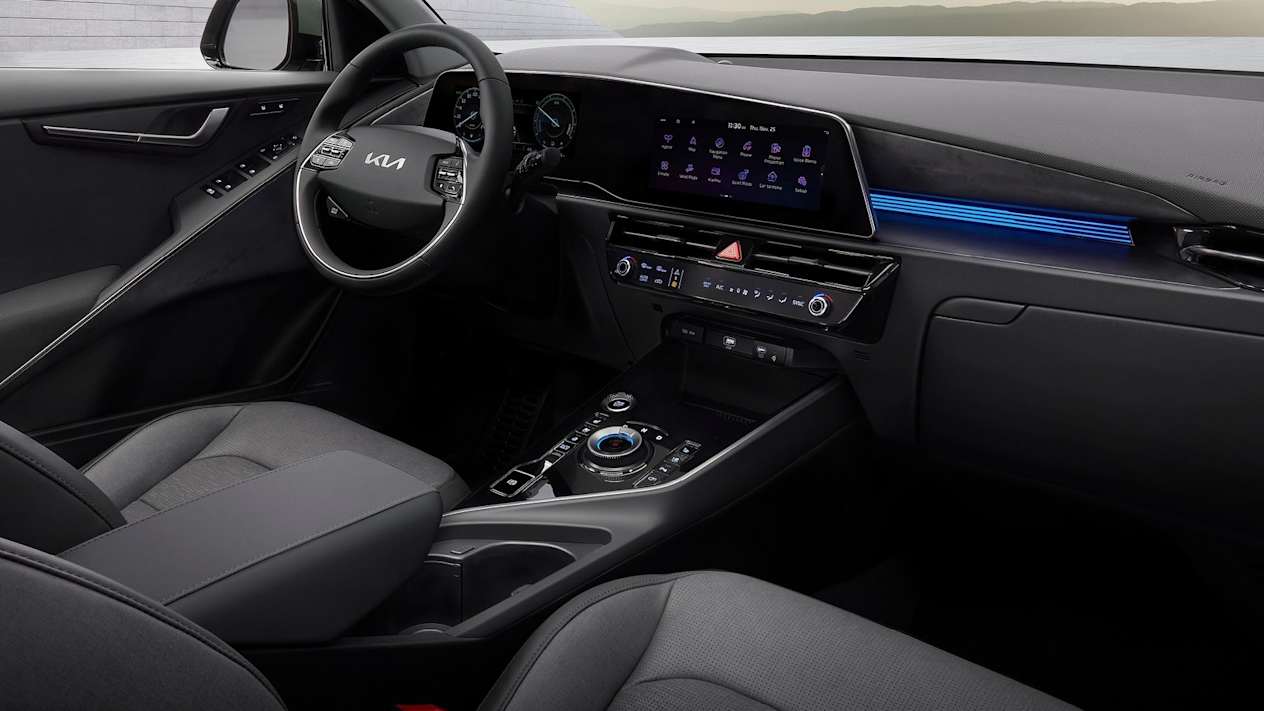 Kia Niro (2022) : Habitacle depuis siège passager