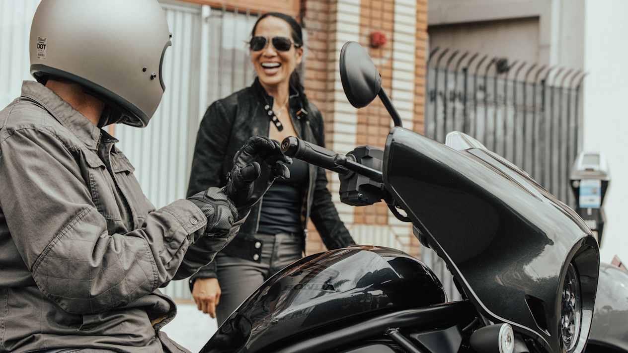 Honda Rebel CMX1100 2023 : carénage avant et bikers