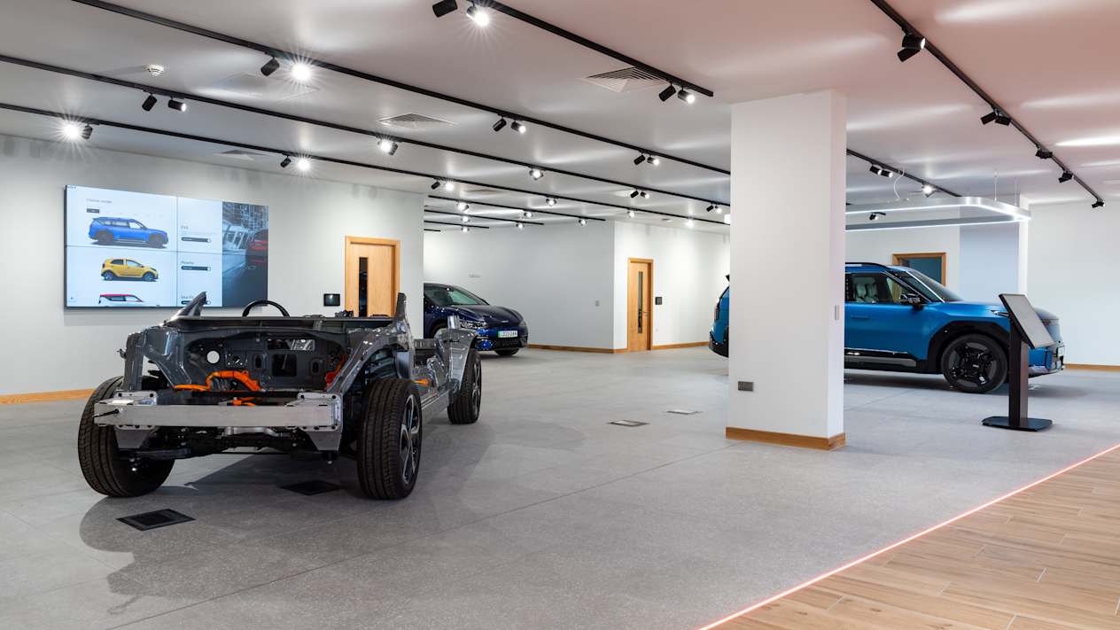 Kia training academy in Derby Showroom