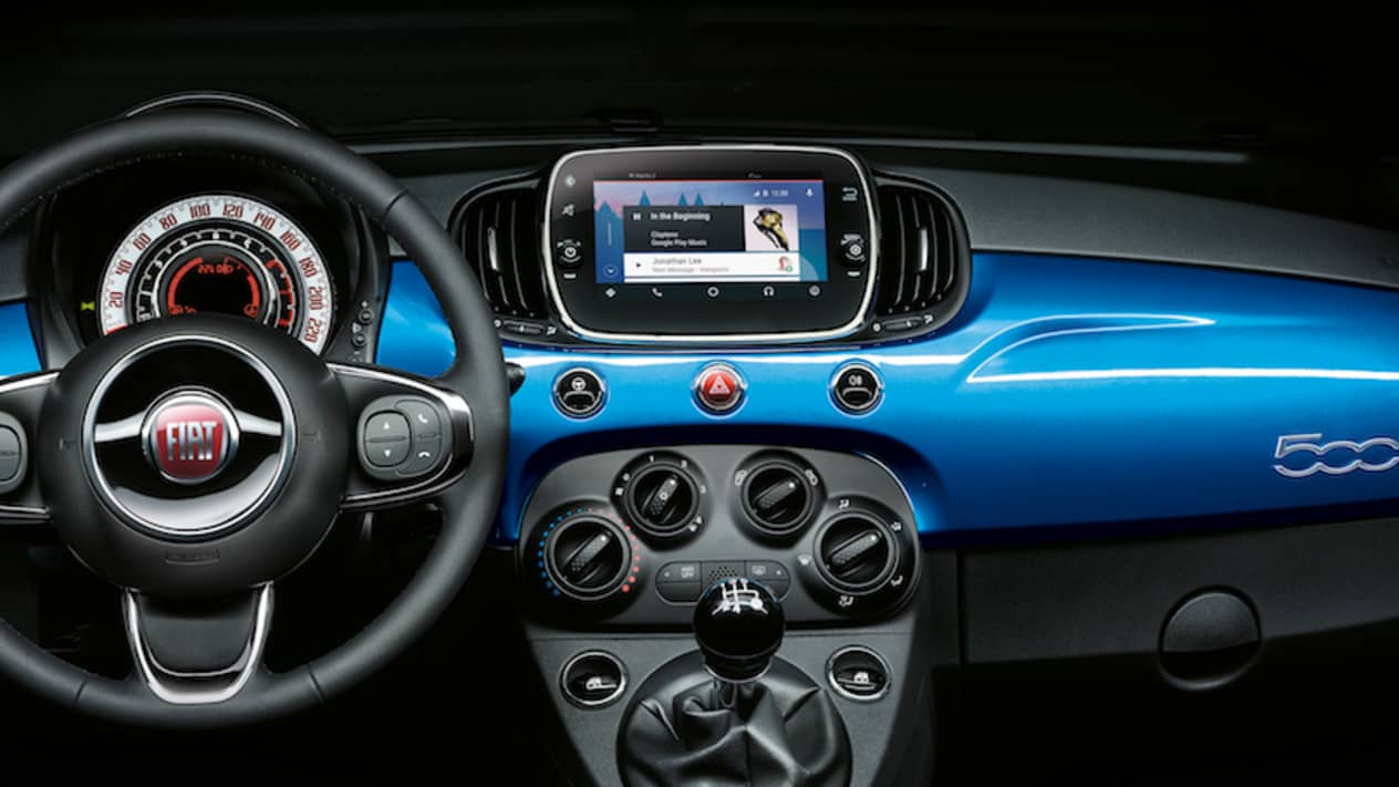 Fiat 500 Mirror Dashboard