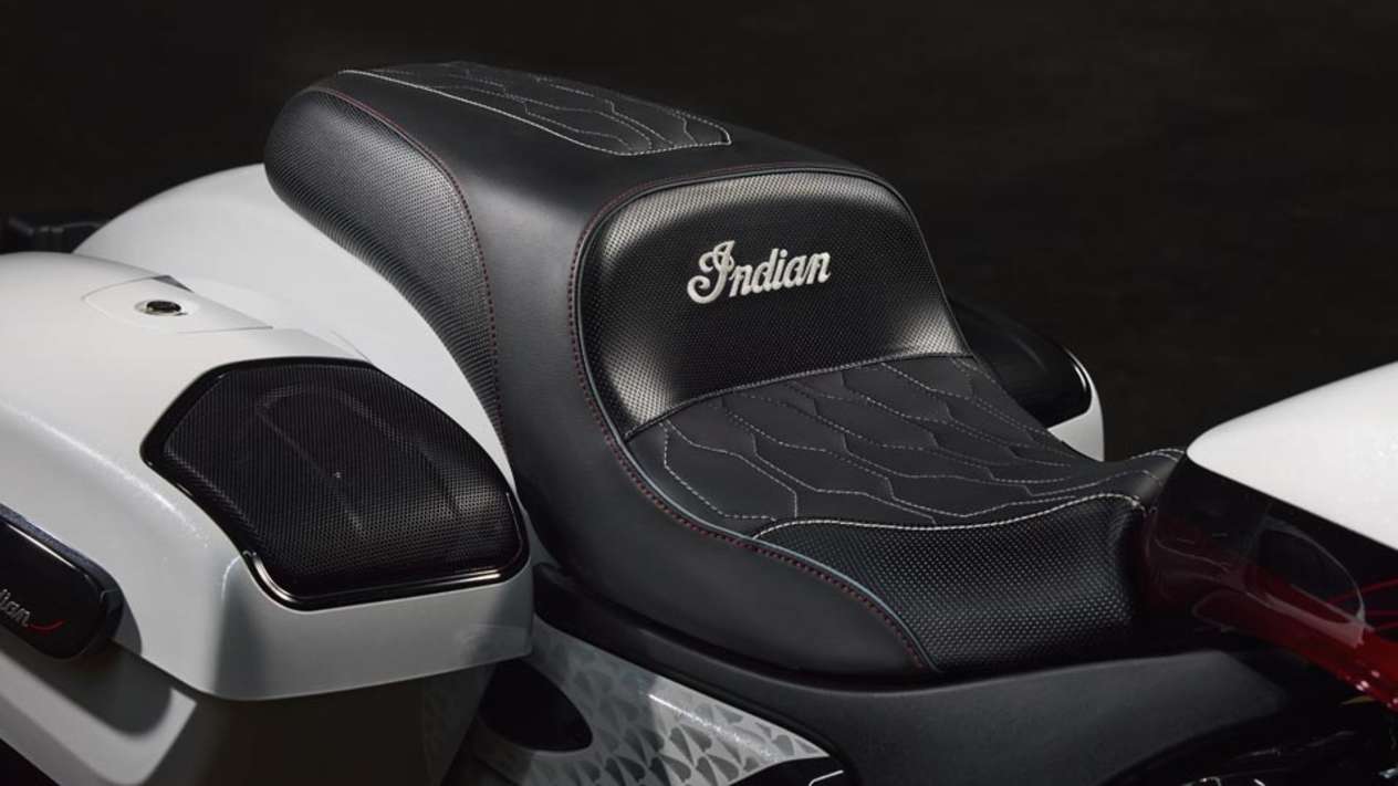 Indian Challenger Elite : selle biplace