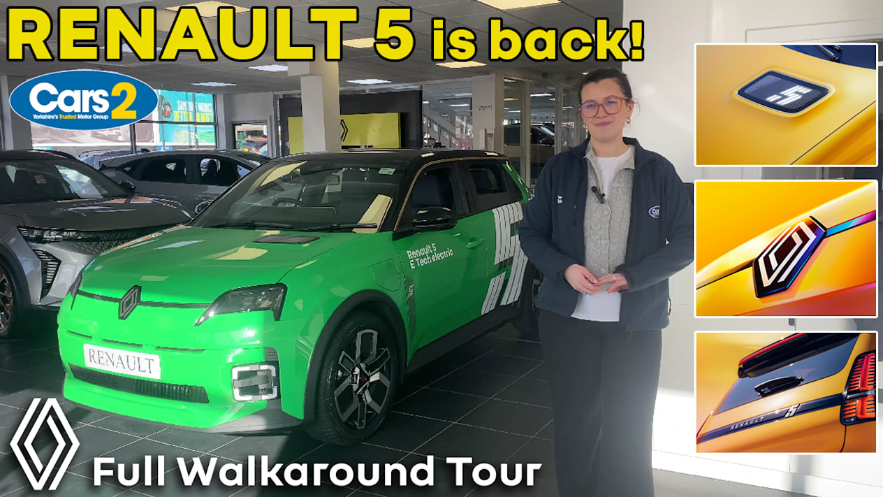Renault 5 - now in showrooms!