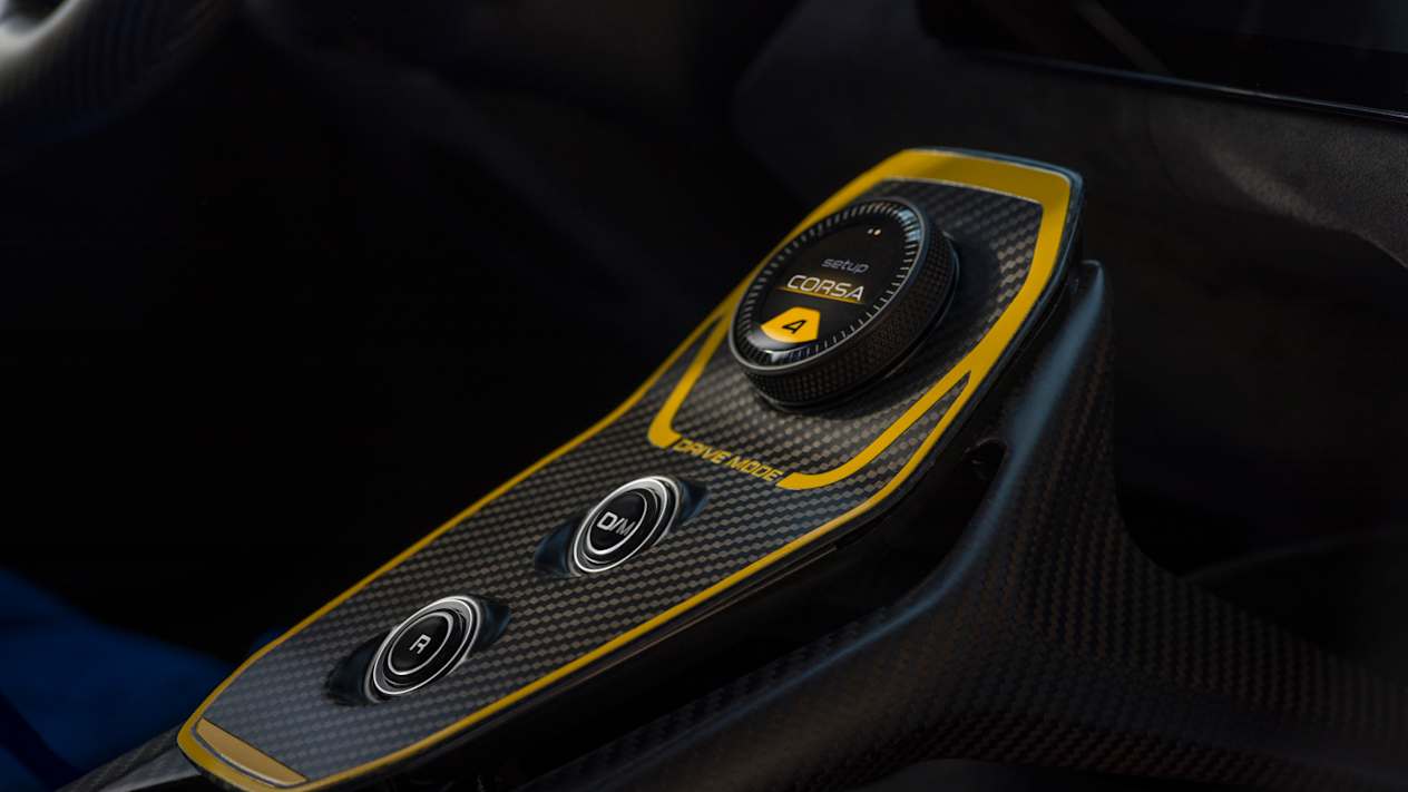 Maserati GT2 Stradale : console centrale 
