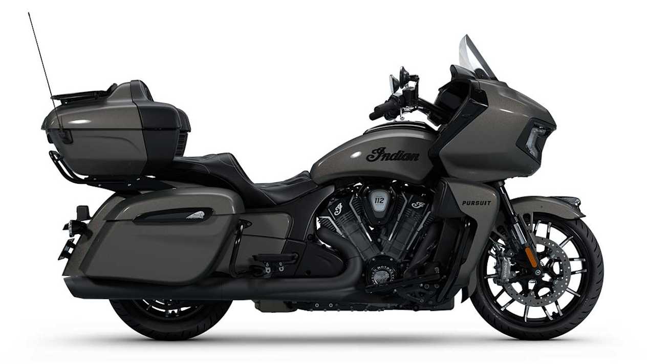 Indian Pursuit dark horse pack 112 heavy metal