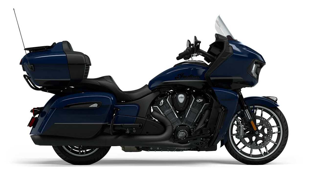 Indian Pursuit Dark Horse Spingfield blue