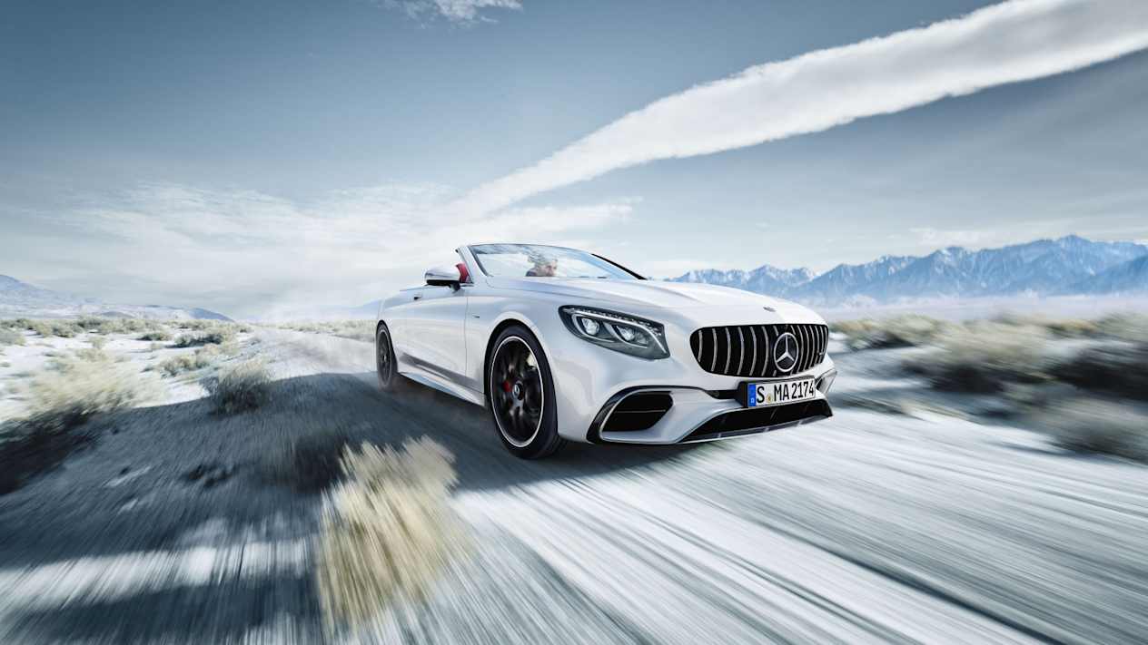 Mercedes Classe S cabriolet avant