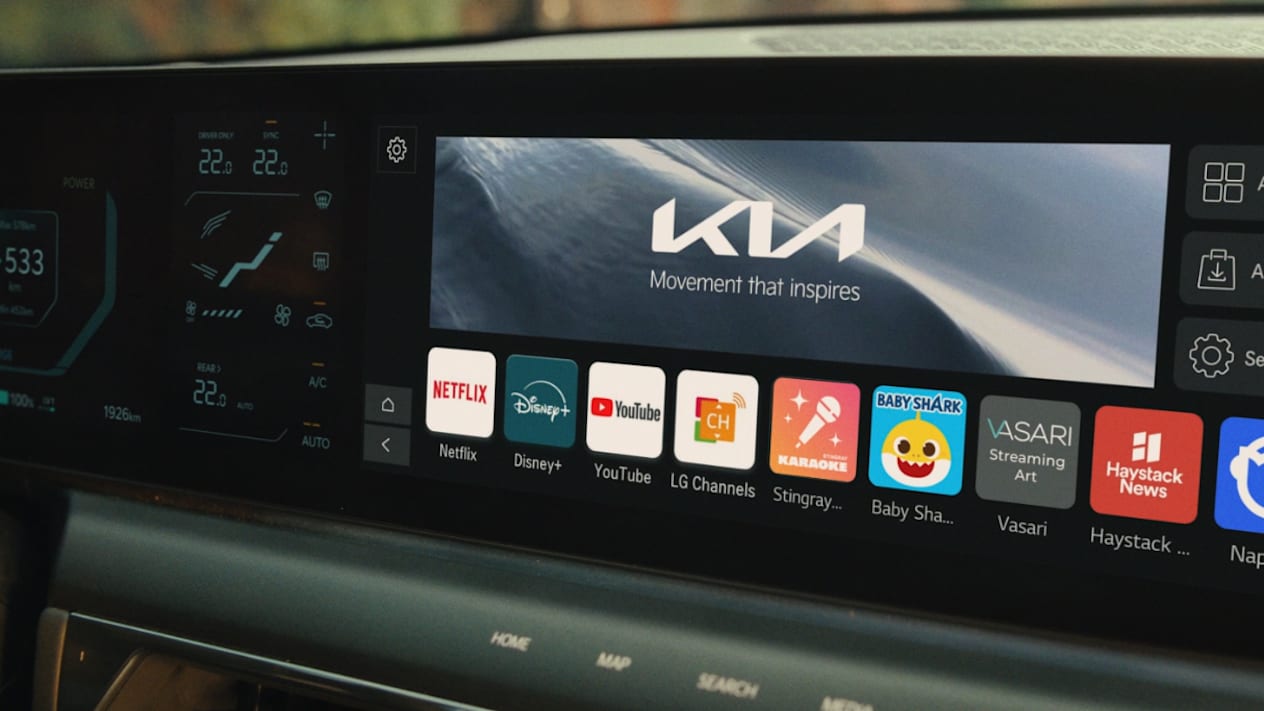 Kia Launches streaming services