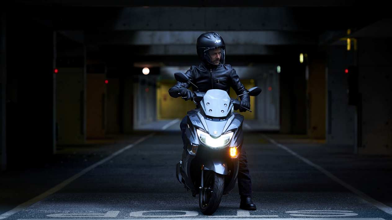 Suzuki Burgman 125 : face avant