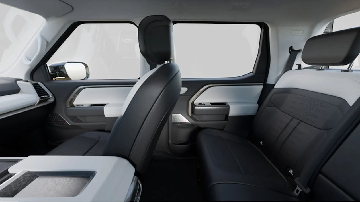 Maxus eTERRON 9 interior