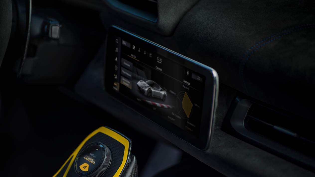 Maserati GT2 Stradale : ecran multimedia