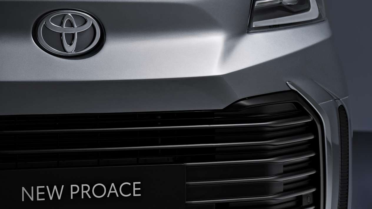 Toyota Proace 2024 : détail bouclier avant