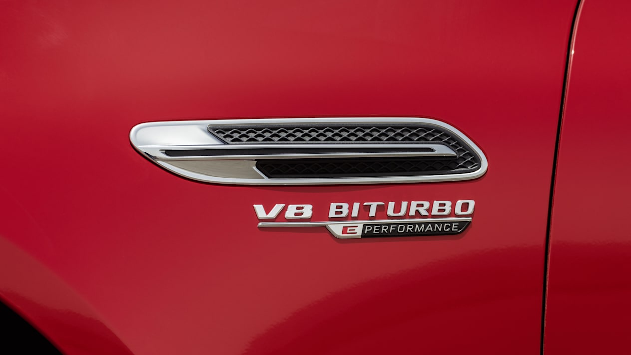 Mercedes-AMG GT Coupé 4 Portes 63 S E Performance : Logo latérale