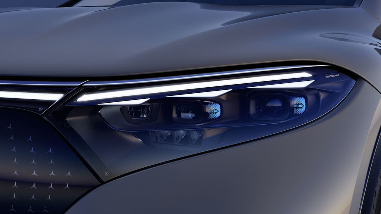 EQS SUV de Mercedes-EQ : Phare Digital light gauche