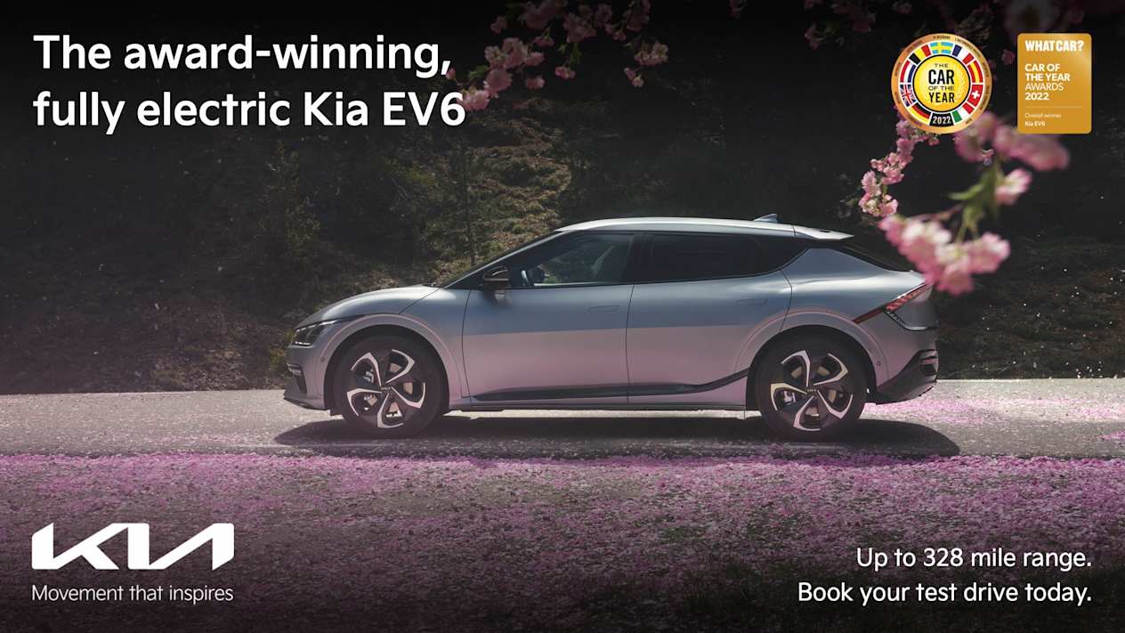 The award winning, Kia EV6