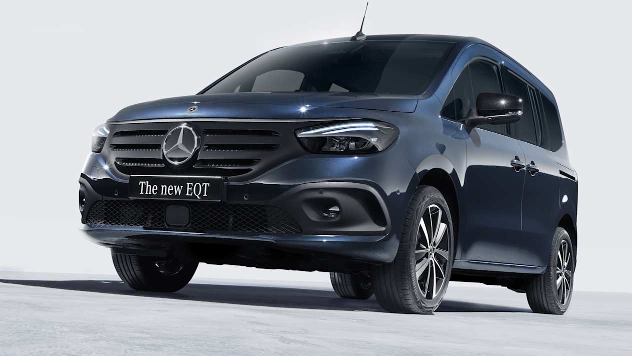 Mercedes EQT : face avant