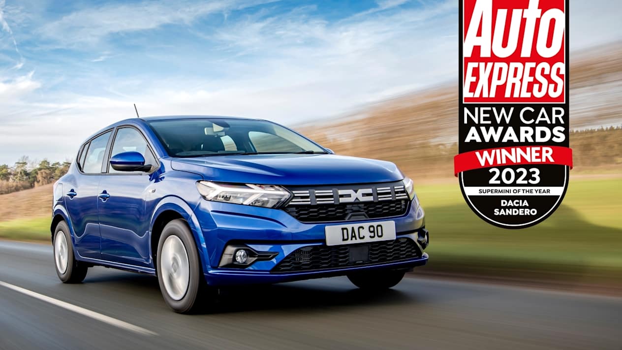 Dacia Double! Sandero and Jogger win big at the Auto Express New Car Awards 2023