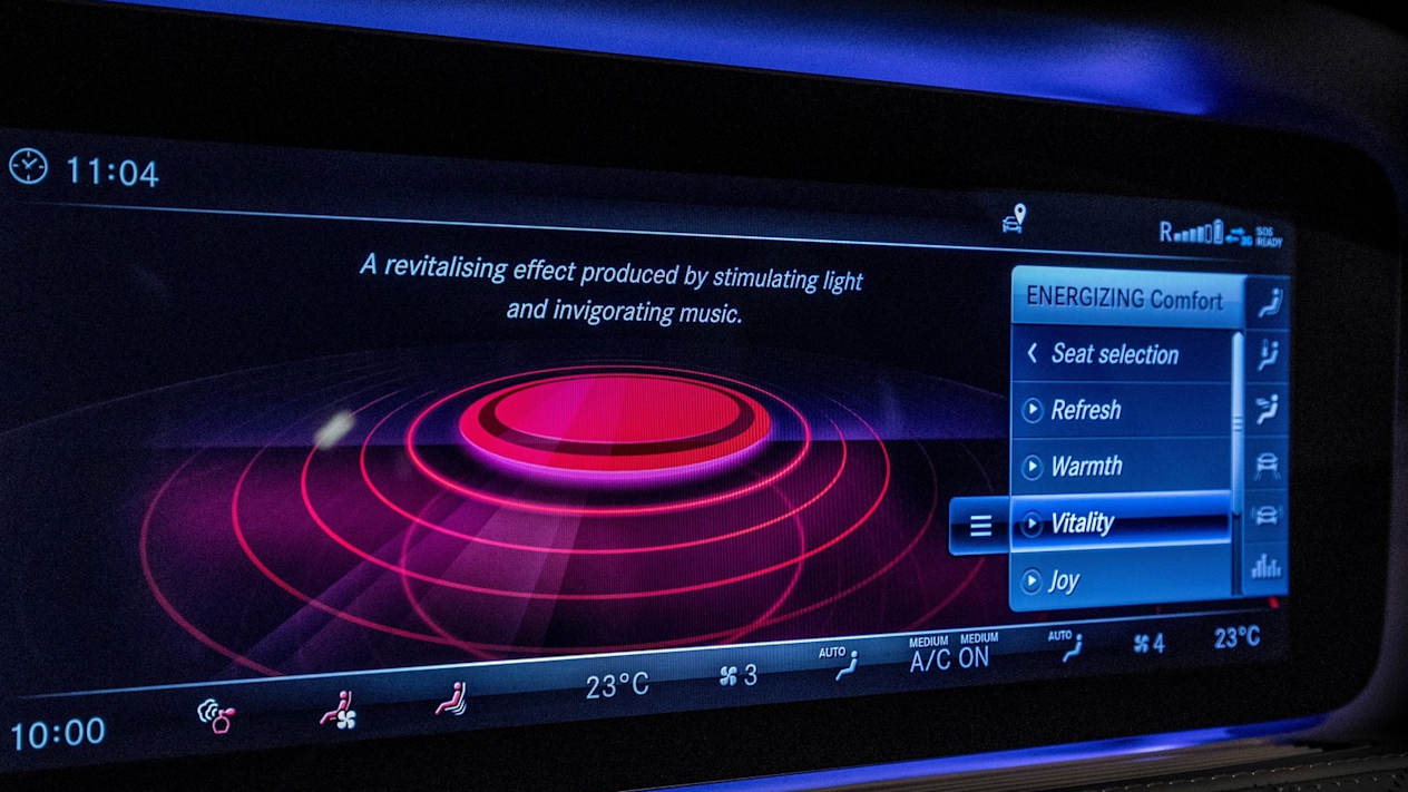 Mercedes Classe S technologies
