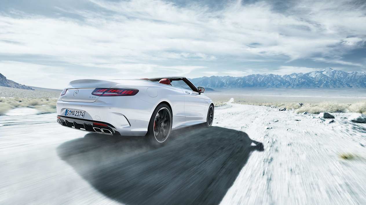 Mercedes Classe S cabriolet arrière