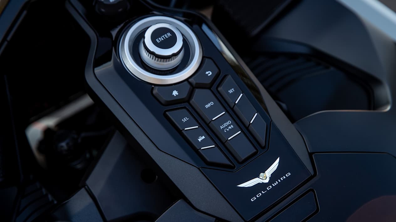 Honda Gold Wing GL1800 2021 : sélecteur de mode de conduite
