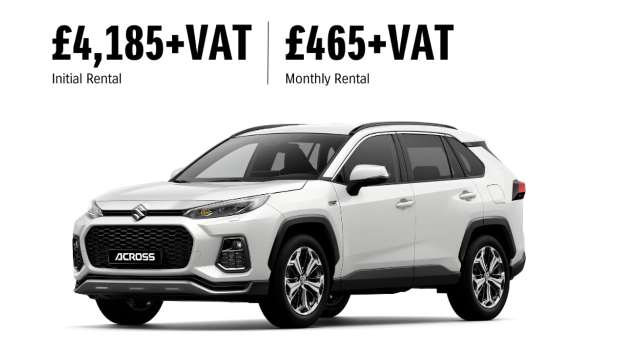 Suzuki ACROSS 2.5 PHEV Business Contract Hire Finance Example
