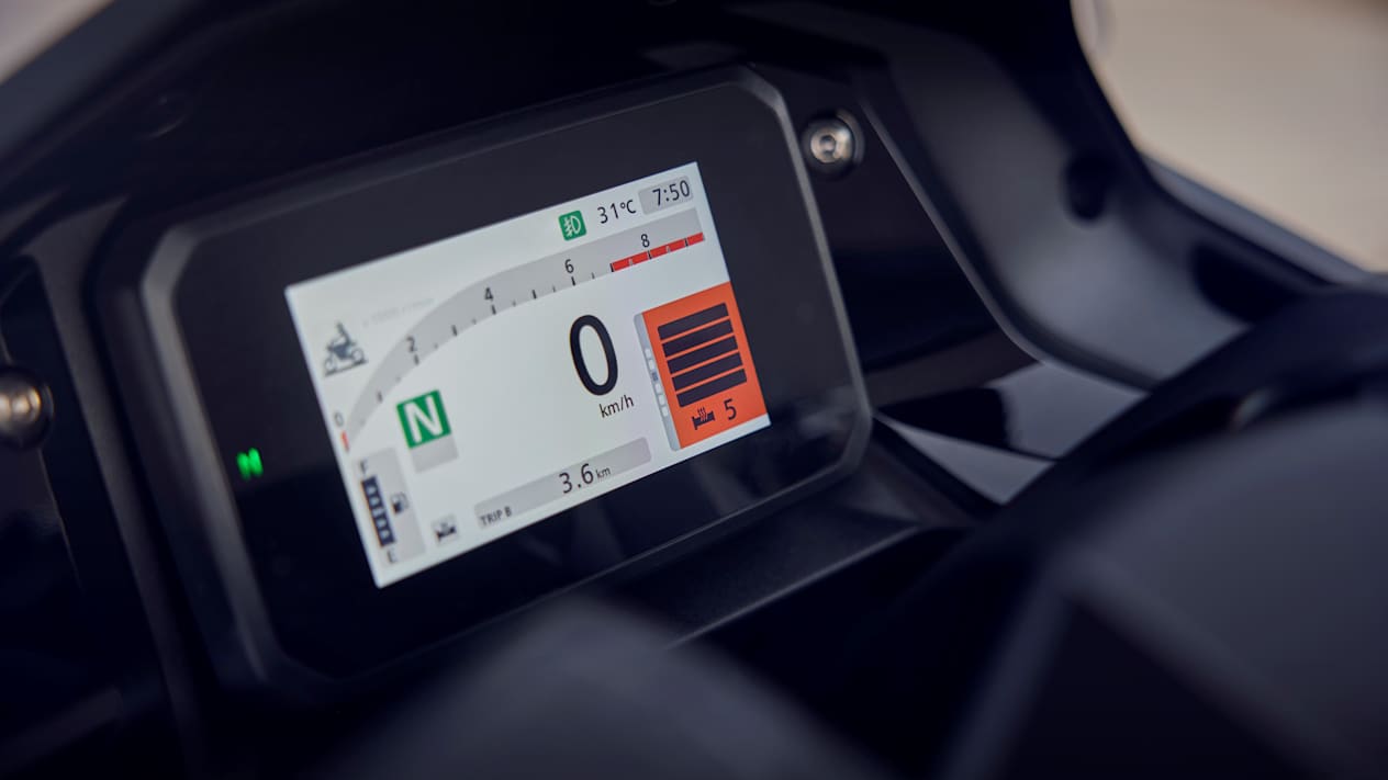 Honda Forza 750 2025 ecran tft