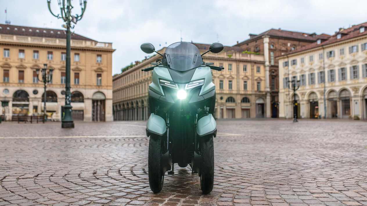 Yamaha Tricity 125 : avant