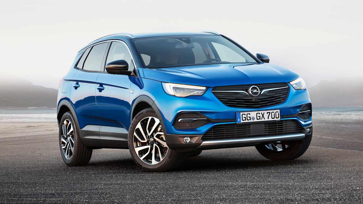 Opel Grandland X bleu avant