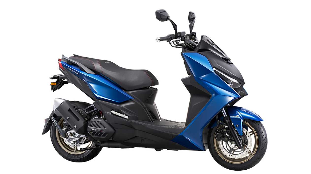 Kymco KRV 200 2024 Bleu Brillant : profil