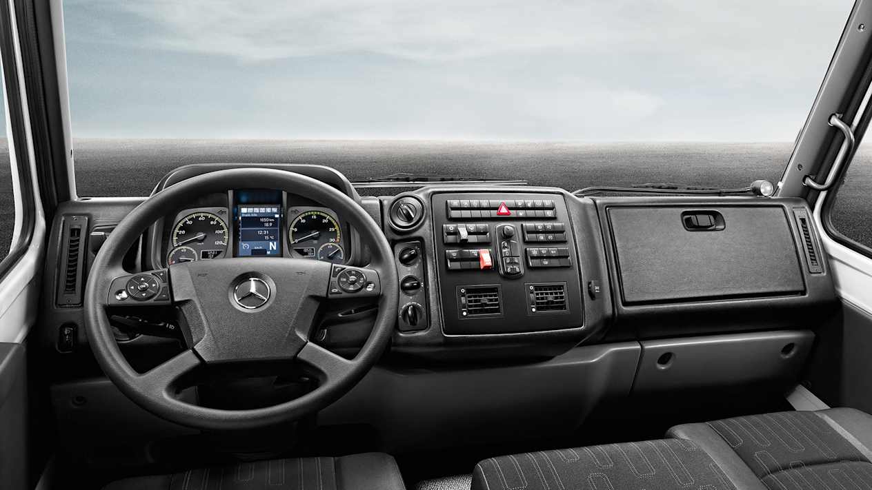Intérieur Mercedes-Benz Unimog