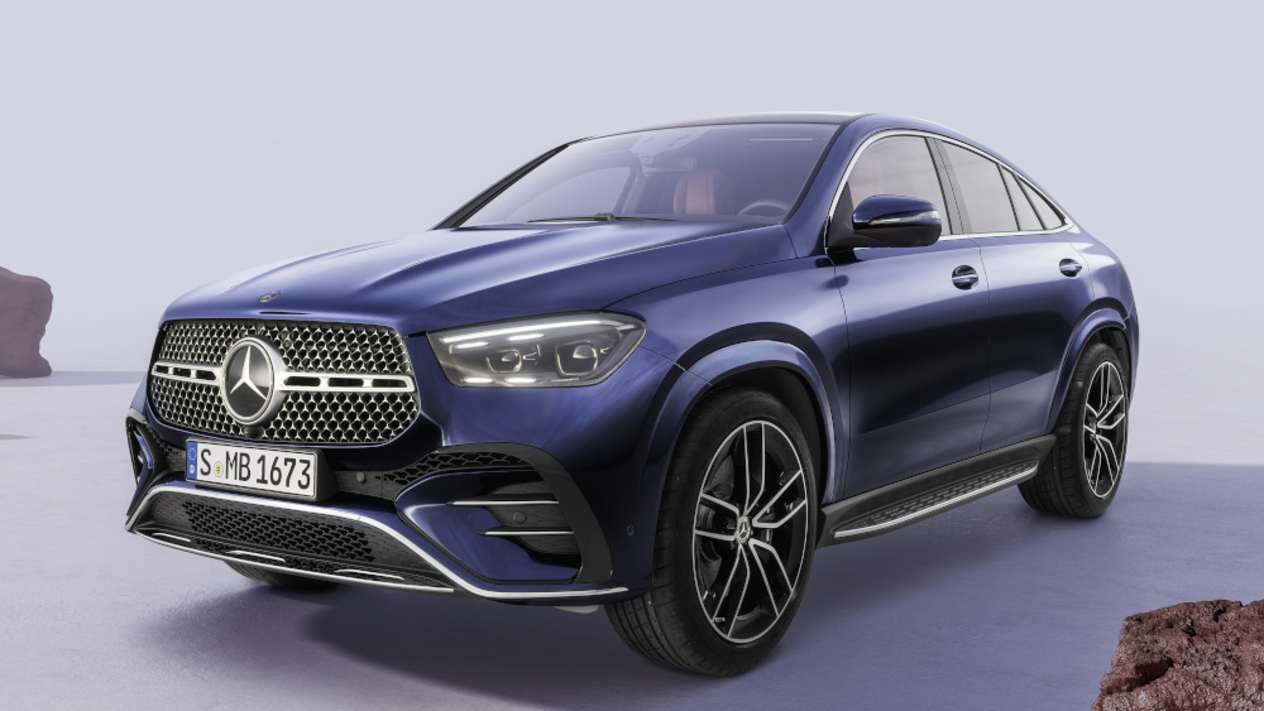 Mercedes GLE Coupé 2023 : trois quarts avant gauche