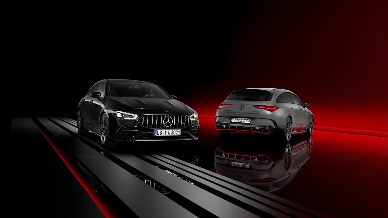 Mercedes CLA 2023 AMG coupé et break